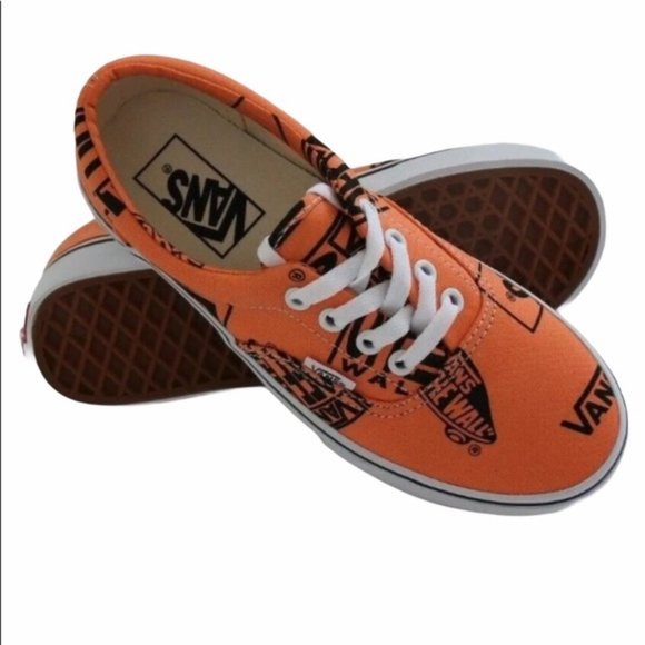 Vans era tangerine sneaker shoes graphics orange - Picture 4 of 6